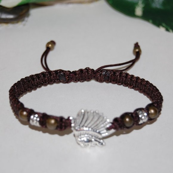 Native Chief Bracelet,Indian Chief Bracelet,American Indian Bracelet,Chief - Picture 3 of 3